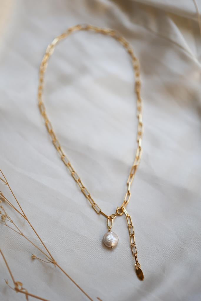 Freshwater Pearl Drop Necklace