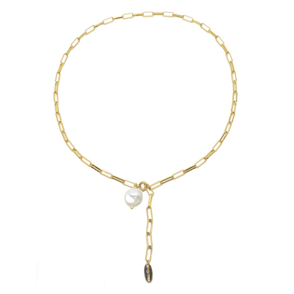 Freshwater Pearl Drop Necklace
