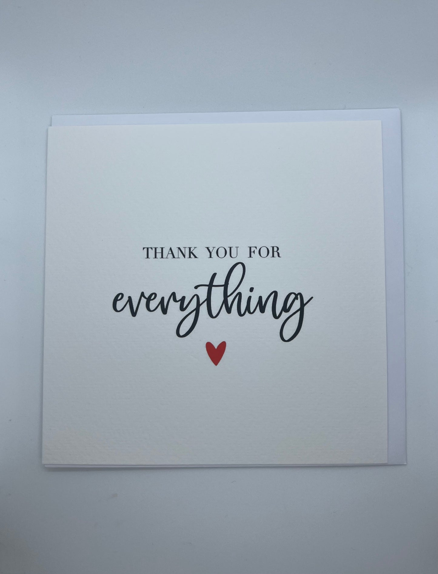 Thank You for Everything