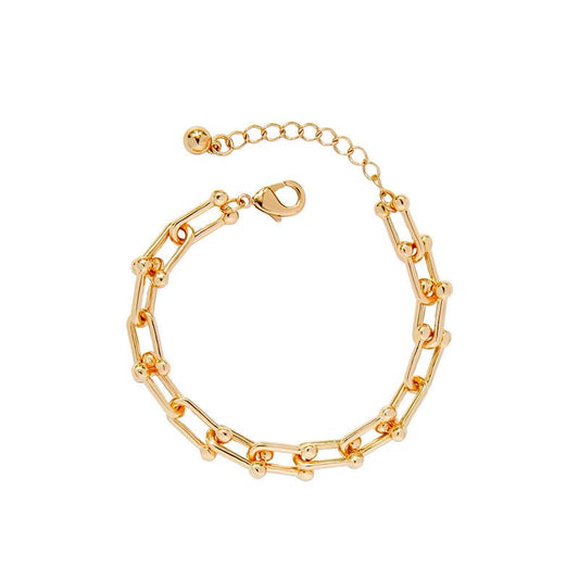 Open Link Chunky Chain Bracelet