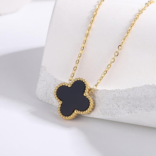 Black Clover Necklace