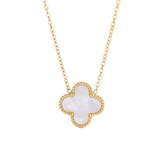 White Clover Necklace