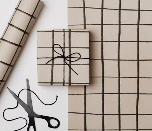 Grid Gift Wrap