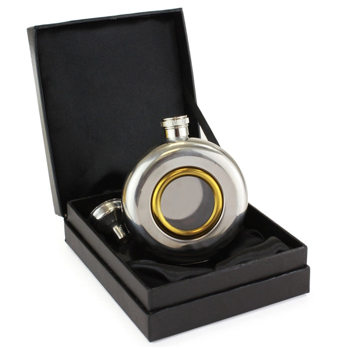 2 Piece Hip Flask Gift Set