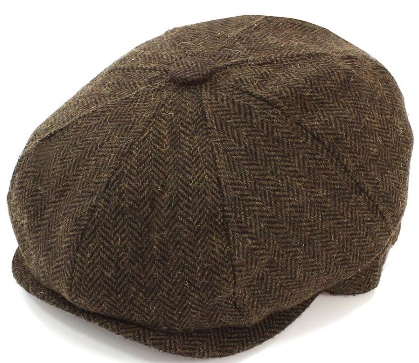 Eight Panel Herringbone Cap