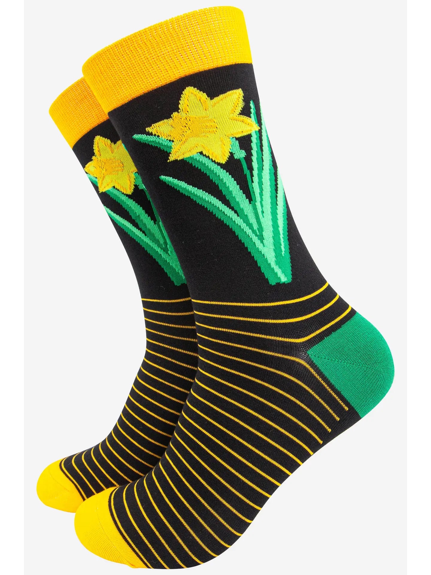 Men’s Welsh Daffodil Print Socks