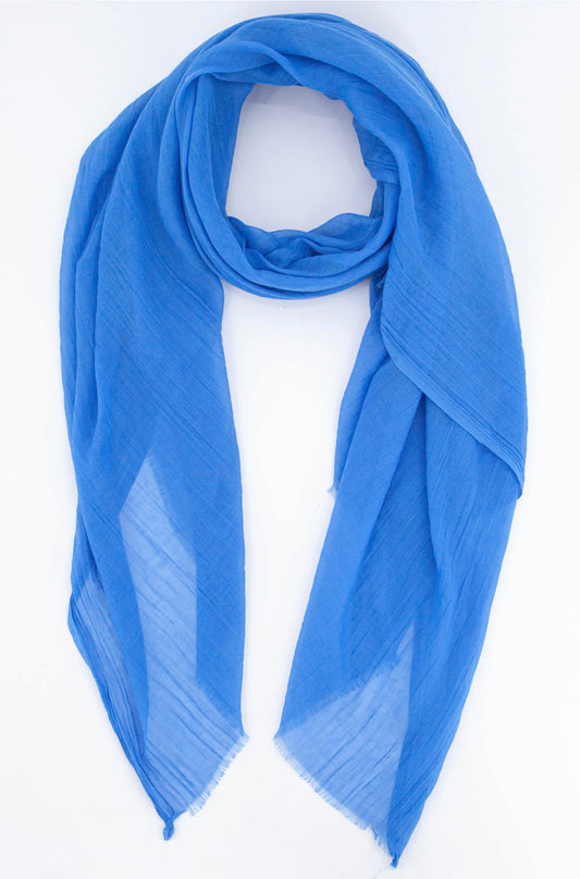 Plain Solid Colour Lightweight Scarf