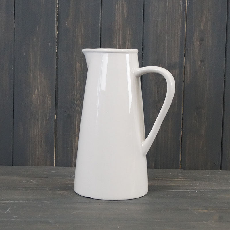 White Ceramic Jug